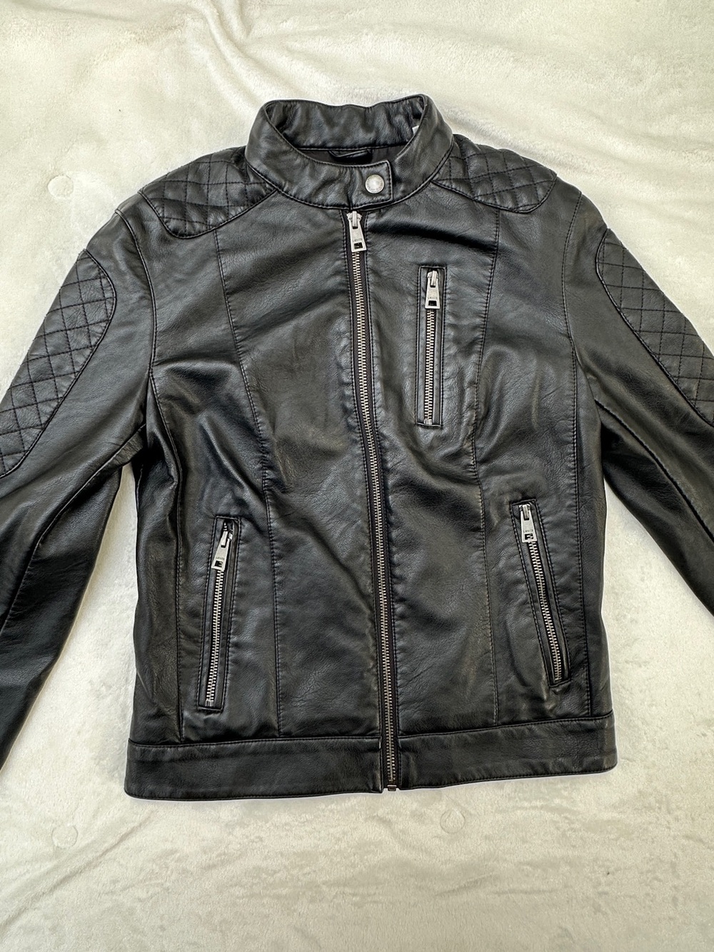 Women’s Vegan Leather Levi’s Moto Jacket size small